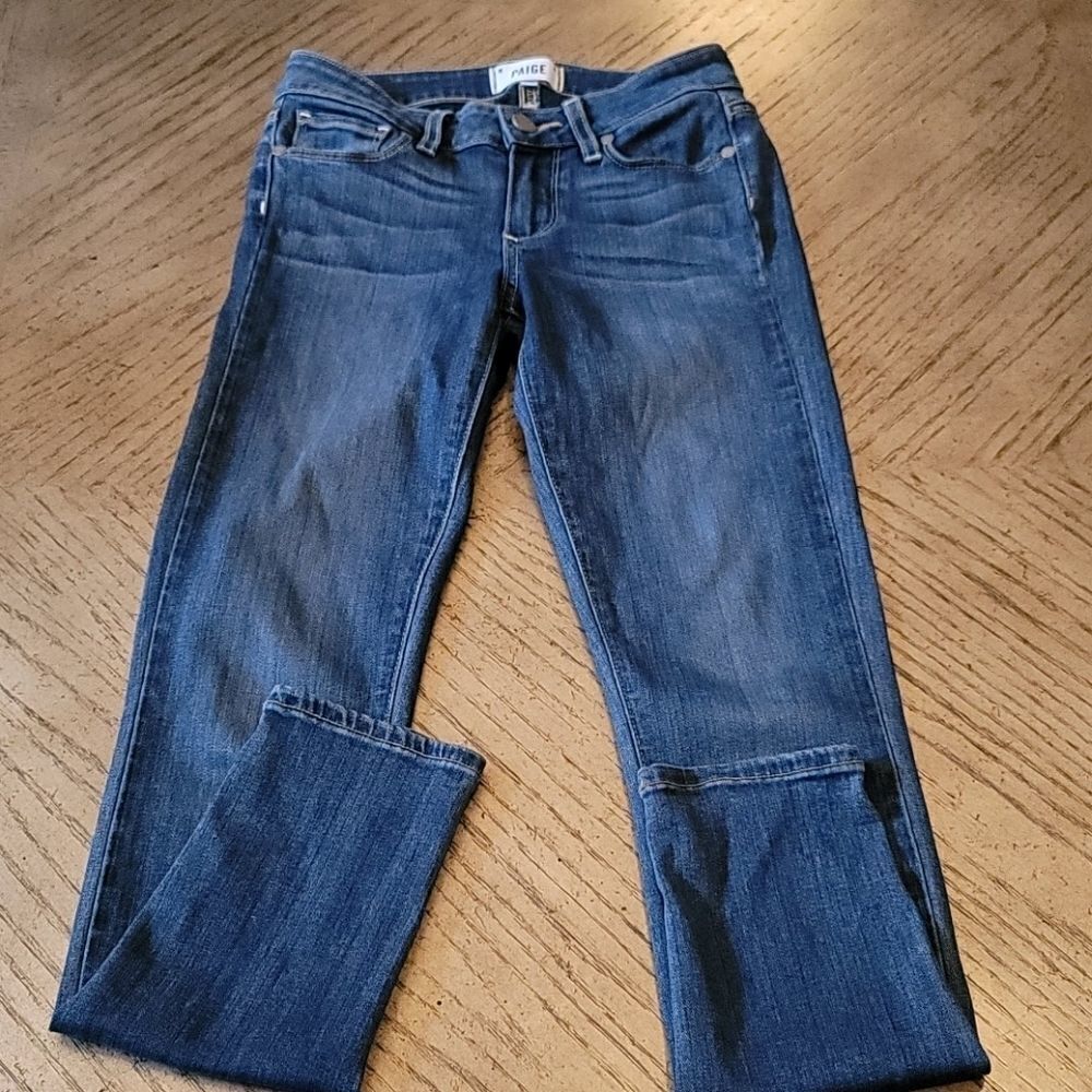 Paige skinny stretch jeans size 24